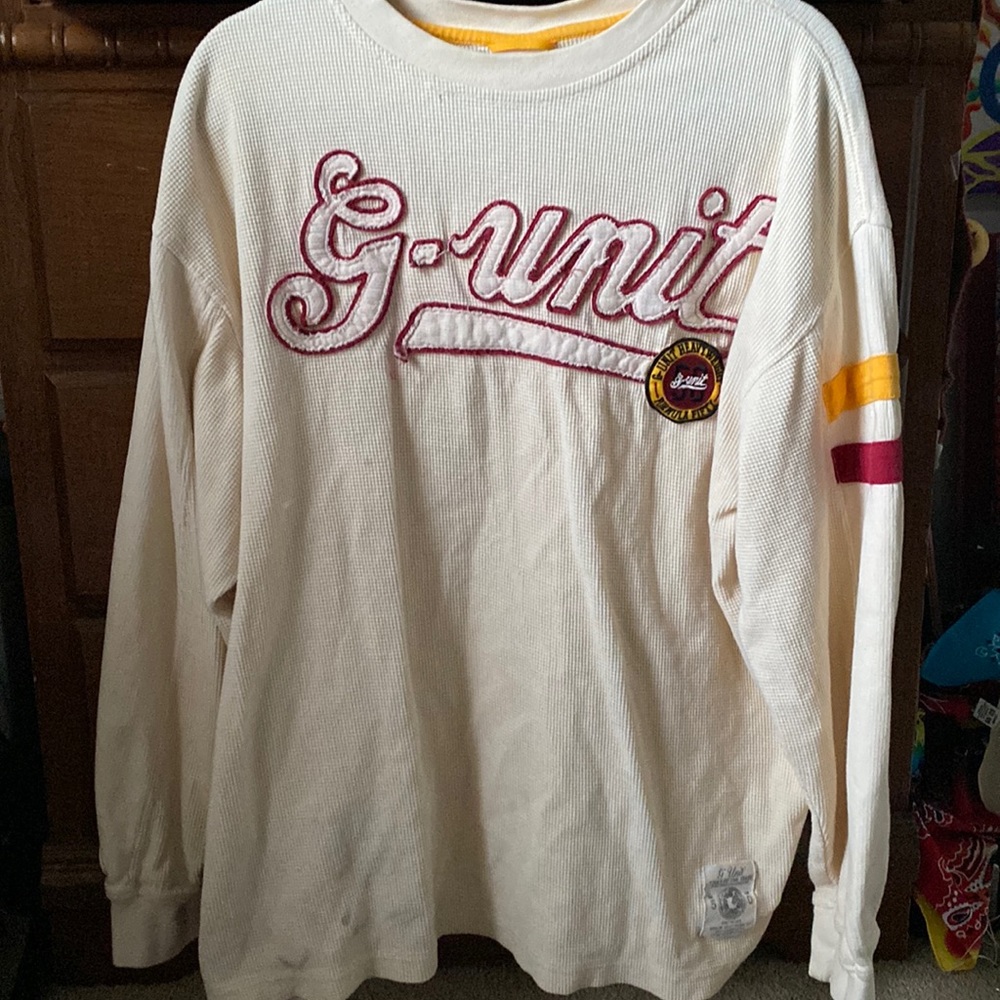 G Unit tools of the trade 2XL yellow long sleeve